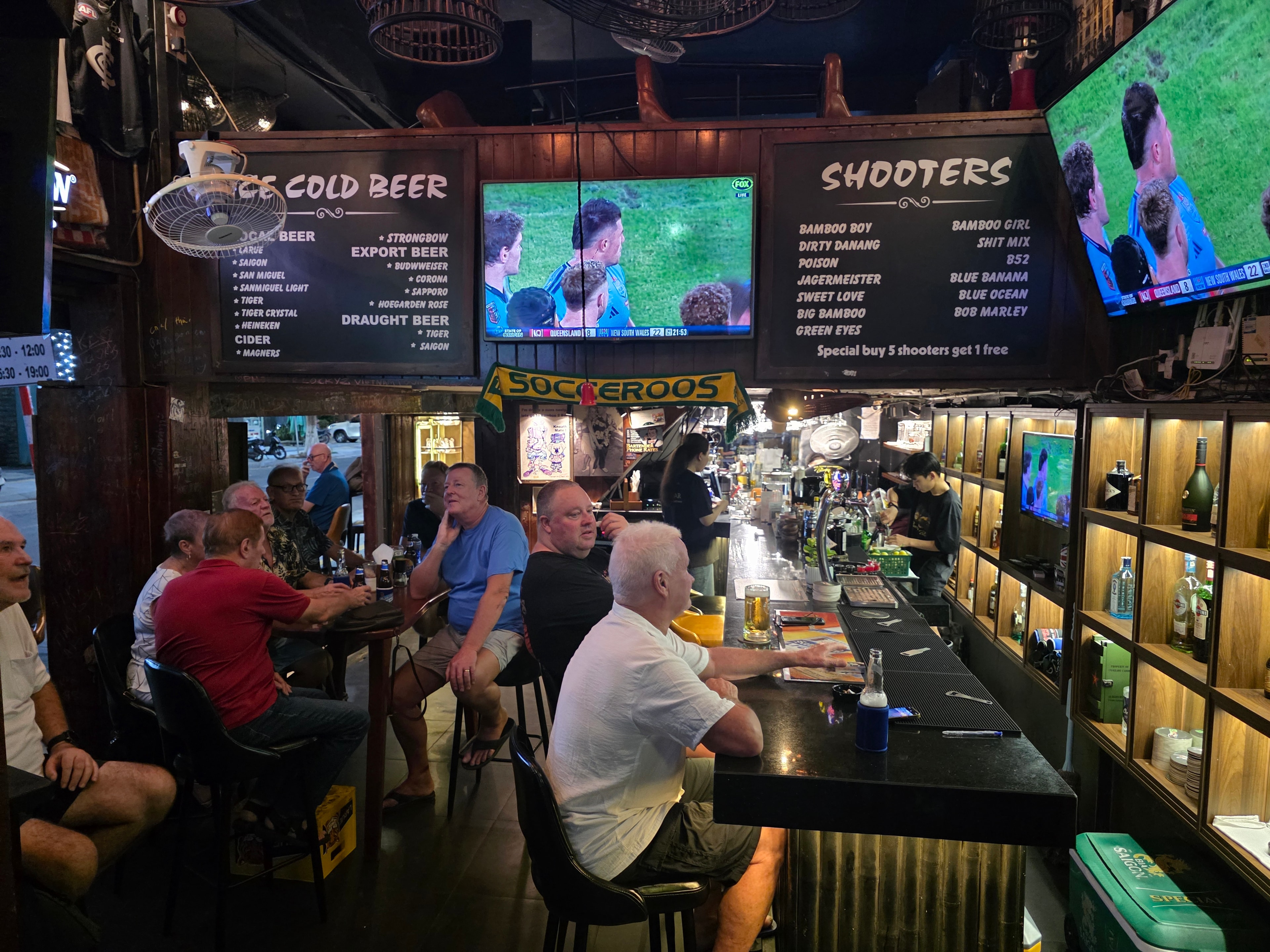 Bamboo 2 Bar — outdoor seating Bach Dang