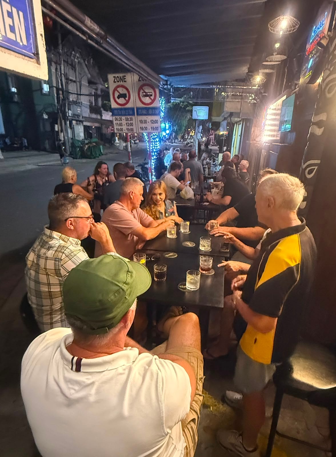 People socialising at Bamboo 2 Bar Da Nang